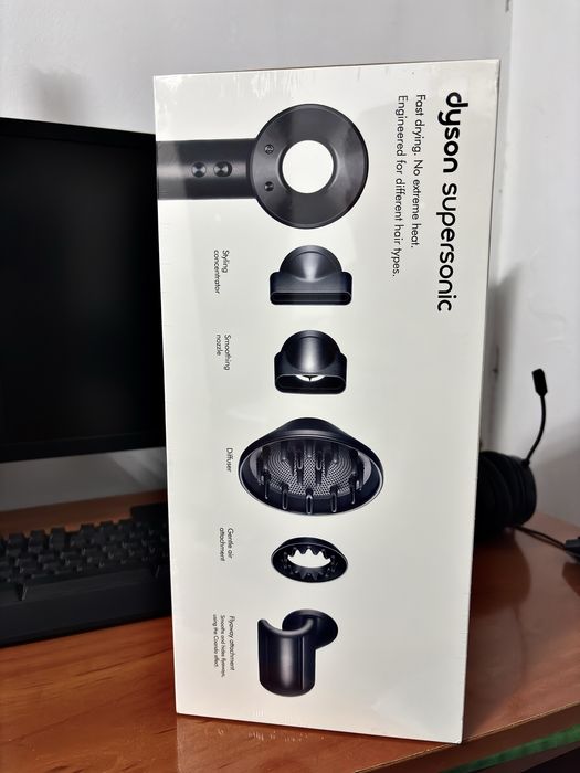 Dyson hairdryer.