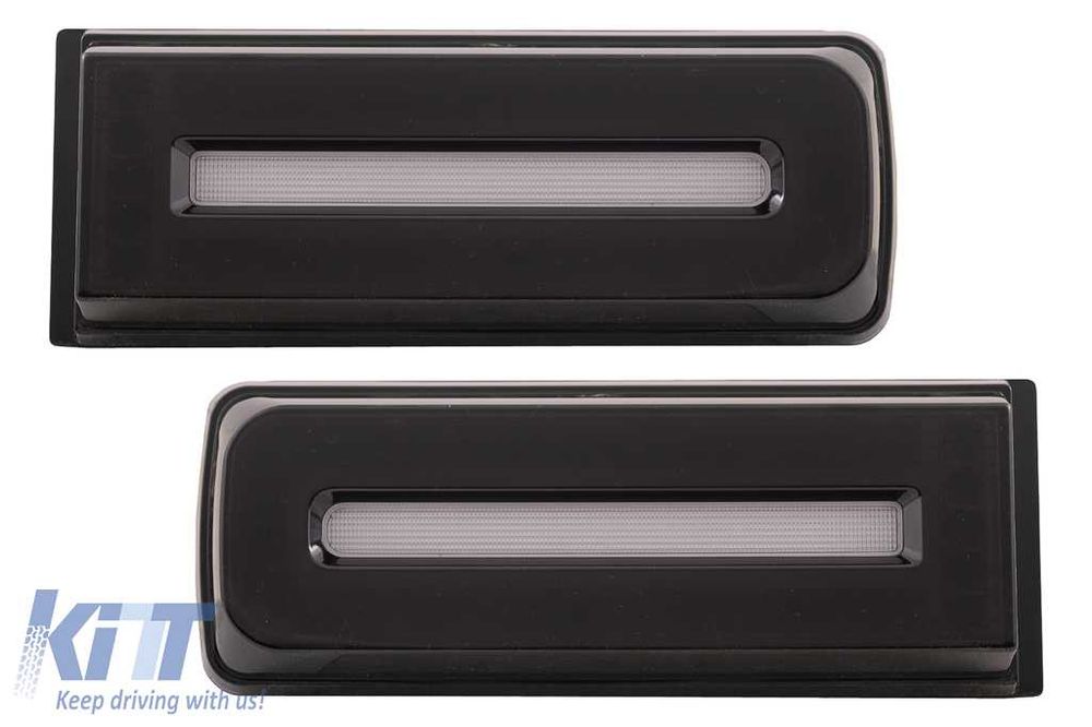Stopuri Full LED Mercedes G Class W463 (2008-2017) 2018 Design negru