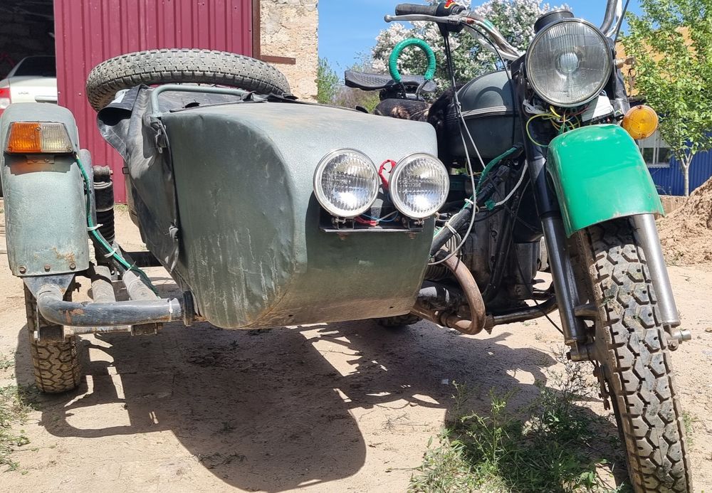 Урал мотоцикл, на учёте кз ,06