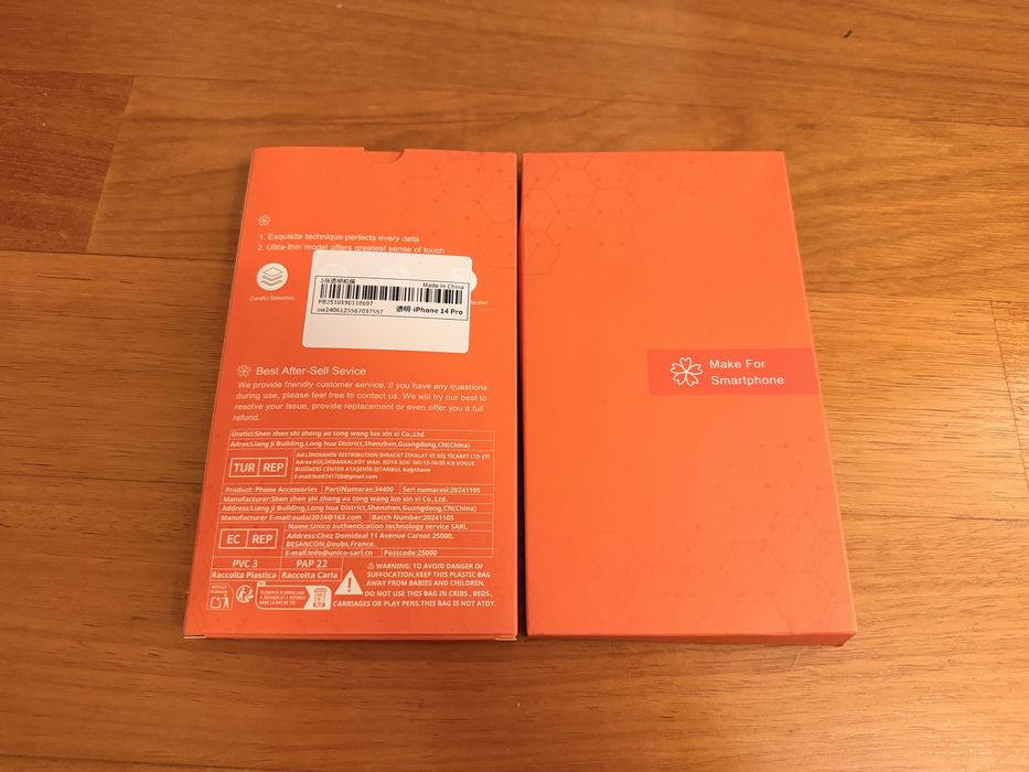 10 bucati folie de sticla iPhone 14 Pro