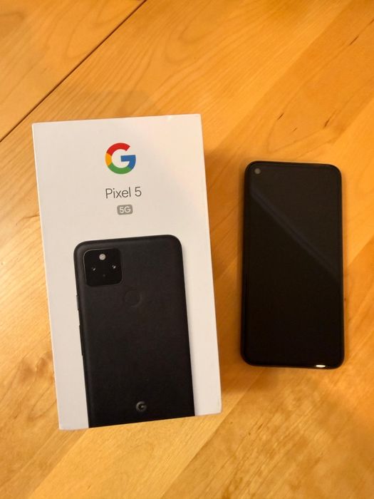 Google pixel5 black 128gb