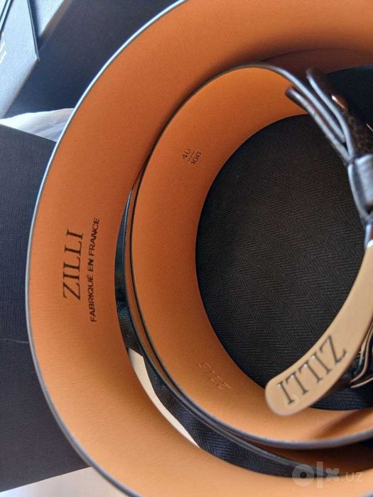 Original ZILLI erkaklar charm kamari (To'liq komplekt / Yangi)