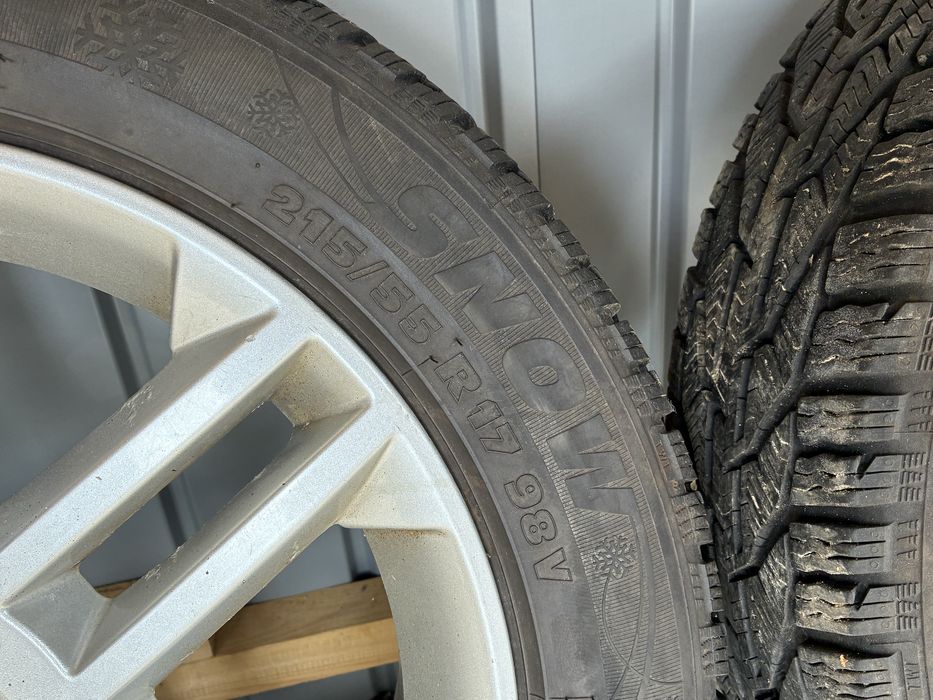 Set roți Opel Astra, Vectra – jante aliaj 17” + anvelope iarnă Nokian