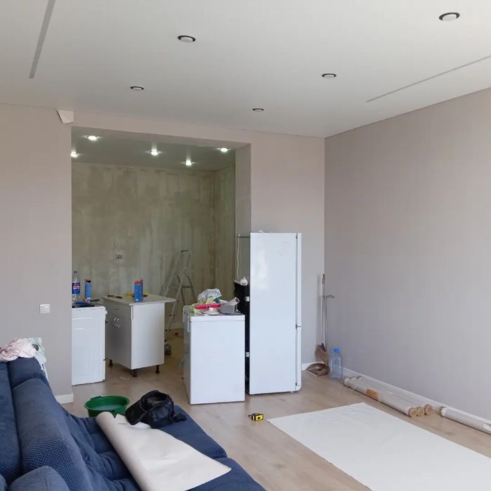 Поклейка обоев   м2 тенге