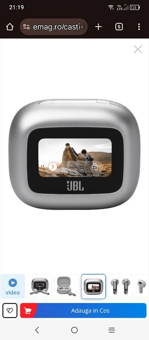 JBL Live Flex/Beam 3, ORIGINALE, cutie sigilată.