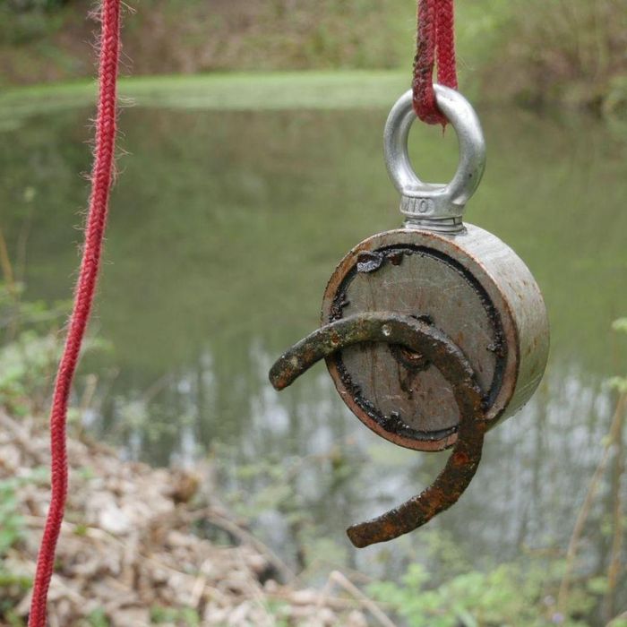 магнитен риболов с неодимов магнит 140 кг kd10415 kraft & dele