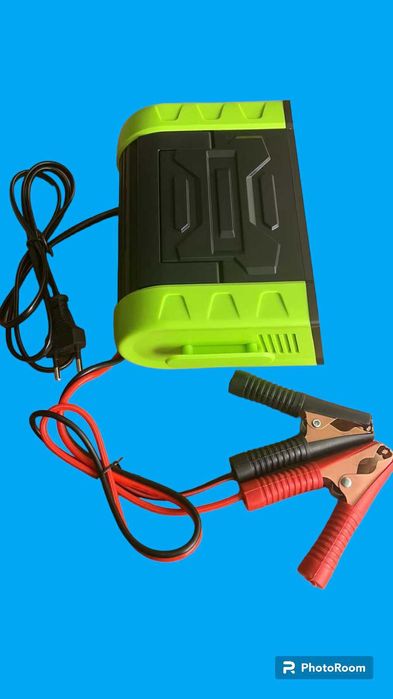 Смарт Зарядно за акумулатор 16A 12v - 24v с амперметър и процесор AGM