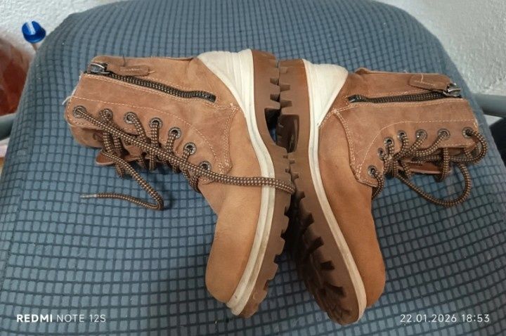 Ghete copii ECCO, mărimea 31 – piele, îmblănite