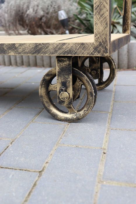 Stander, insula, carucior bucatarie.Masa cu roti STIL INDUSTRIAL