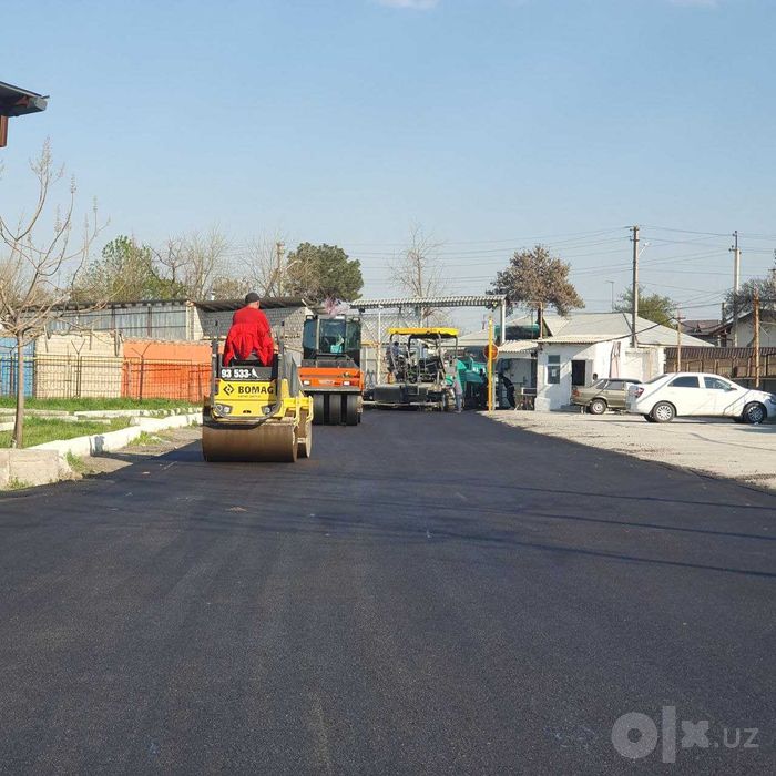 Asfalt yotqizish xizmati  Butun O‘zbekiston bo‘ylab