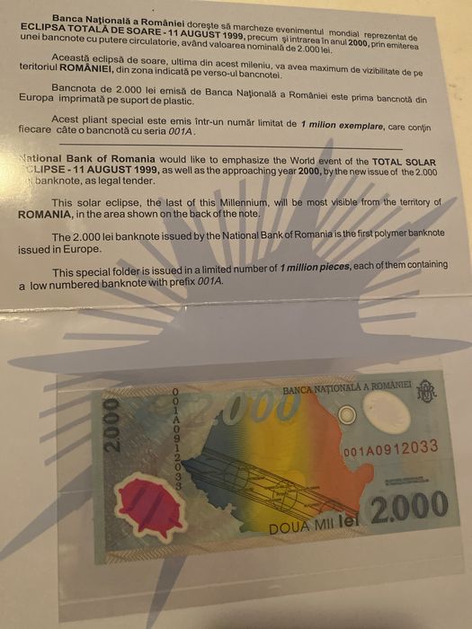 Vand bagnota de colectie /Eclipsa1999