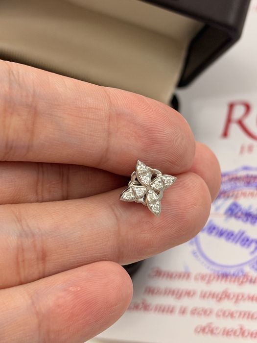 Новые серьги с бриллиантами