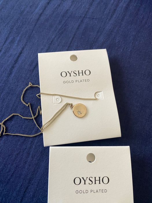 Oysho cercei colier aur