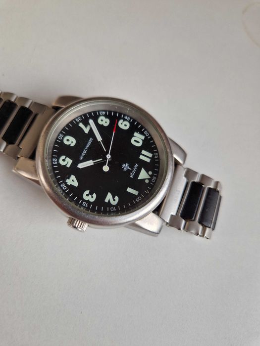 AVIATOR, German design, Quartz, Miyota mov`t, 43 mm case!