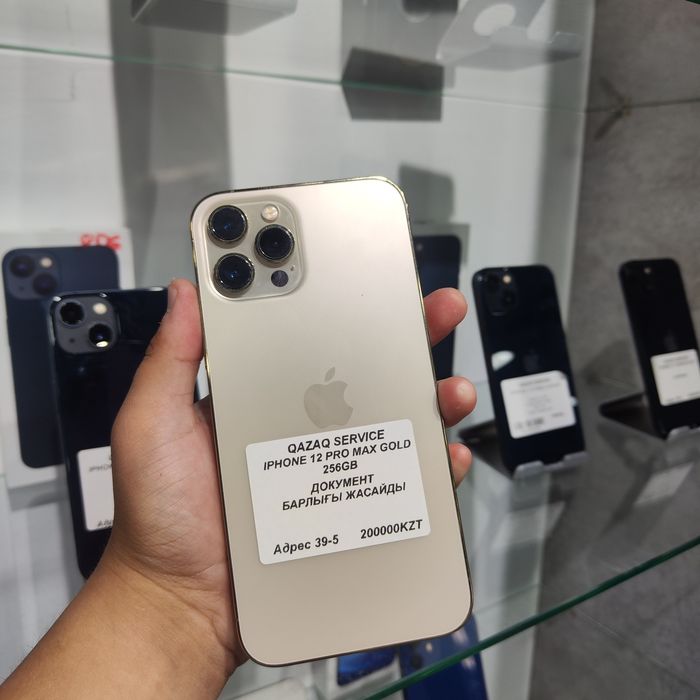 Iphone 12 Pro Max Gold  256GB 77%