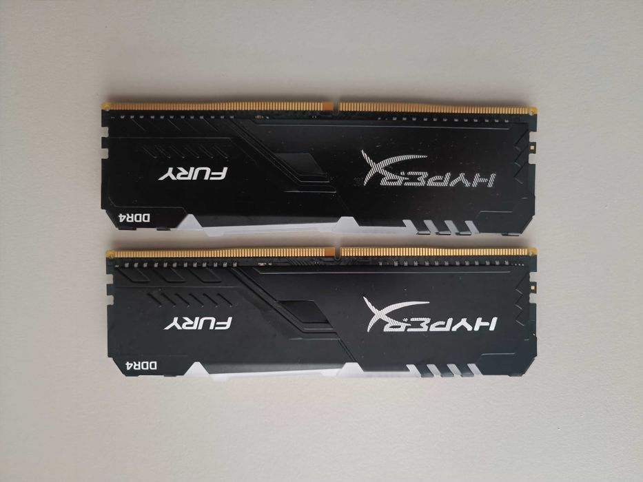Kit RAM 2x8gb (16gb) HtperX Fury DDR4 3000 Mhz CL15