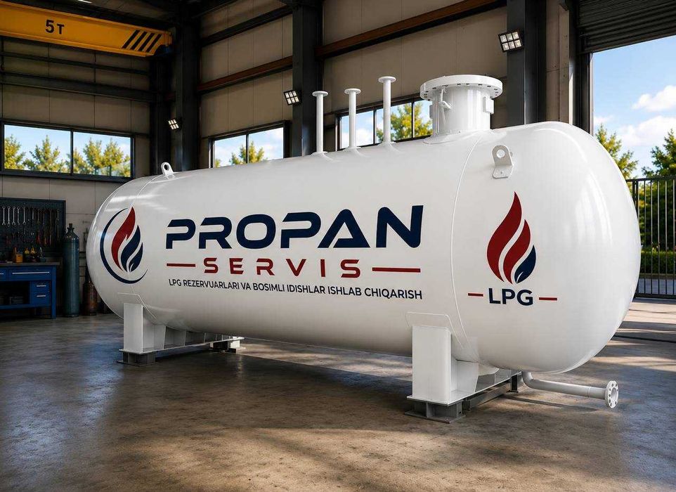 Propanservis.uz  propan bochka ishlab chiqaramiz va olib kelamiz