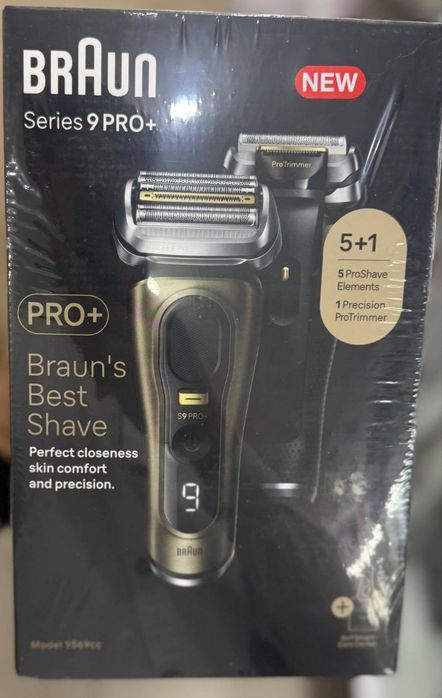 Braun B-9569 — это мужская электро бритва из серии Braun Series 9 Pro+