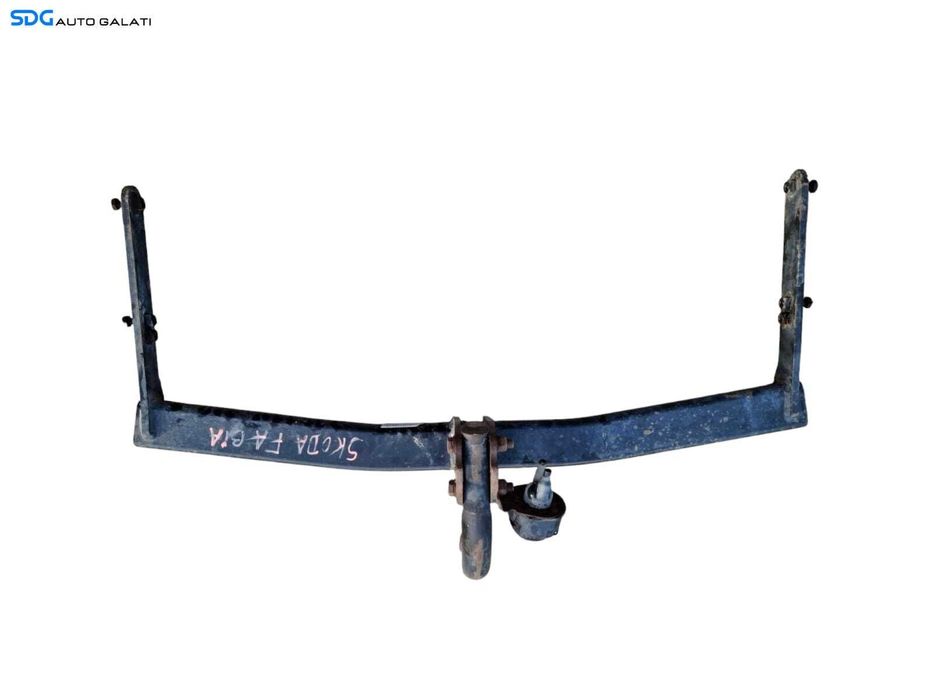 Cui Carlig Tractare Remorcare Complet cu Priza si Instalatie Electrica Skoda Fabia 1 Break Combi 2000 - 2007 [LC0365]