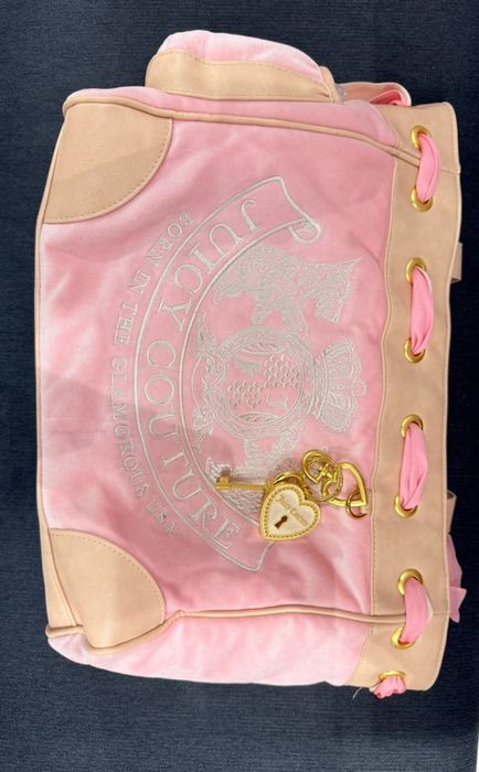 Rucsac Juicy Couture roz – original, cu etichetă