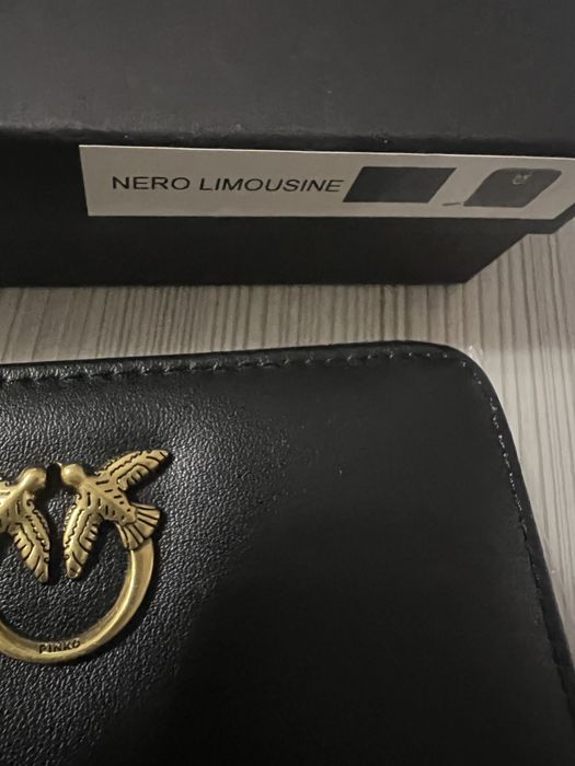 Портфейл Pinko от естествена кожа