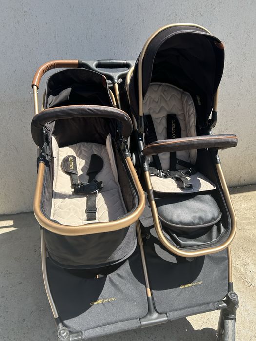 Căruț gemeni Chipolino duo smart  2 în 1