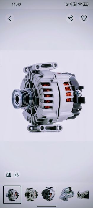 Alternator crafter recondiționat ca NOU