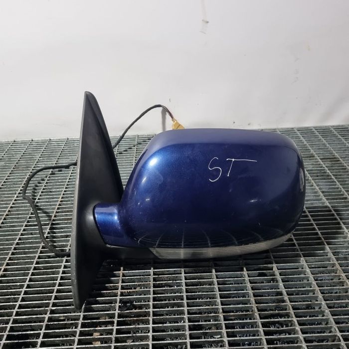 Oglinda stanga Volkswagen Touareg 7L 2003 - 2006 4 Usi Dark Blue (1460) Cu rabatare ...