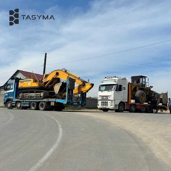 Перевозка спецтехники тралом — быстро и безопасно