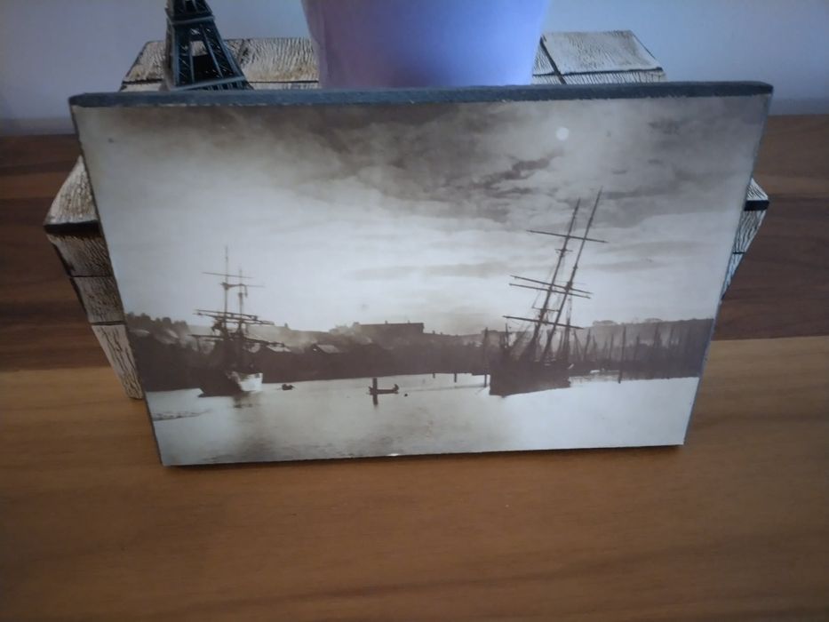 Старинно дървено пано от Шотландия