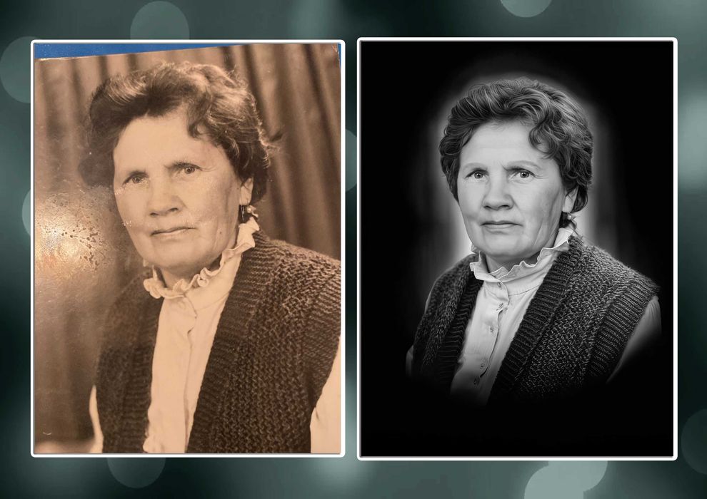 Ретушь на памятник