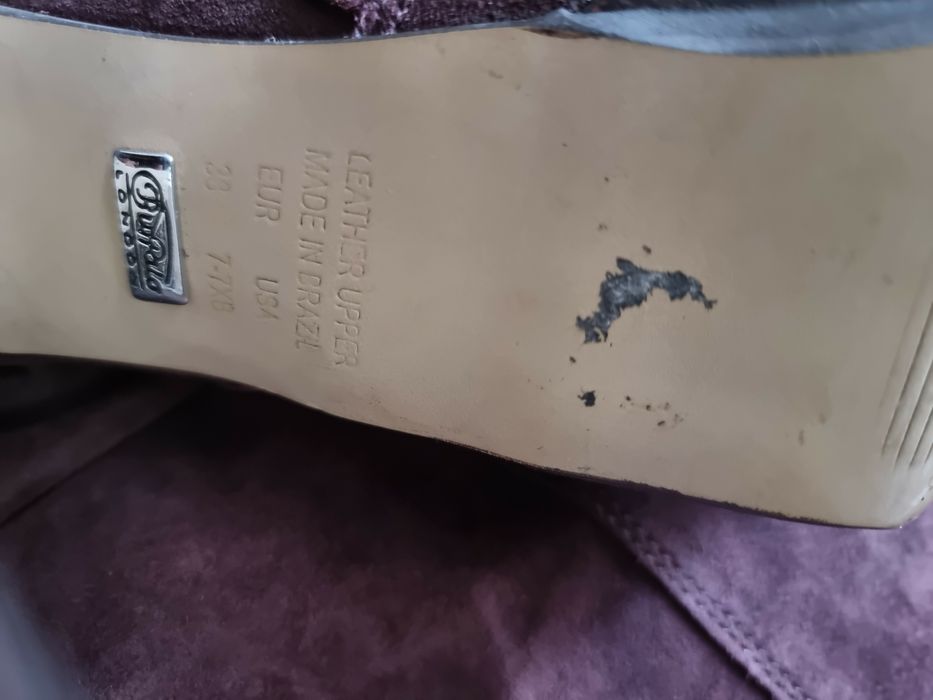 Cizme din piele intoarsa 38