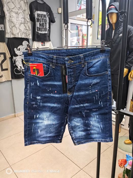 Къси мъжки Дънки DSQUARED
