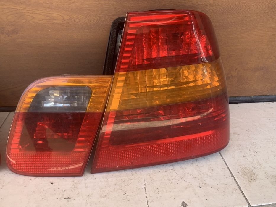 Оригинални стопове БМВ Е46 седан фейслифт стоп ляв десен М пакет оптик