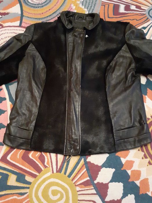 Кожено дамско яке