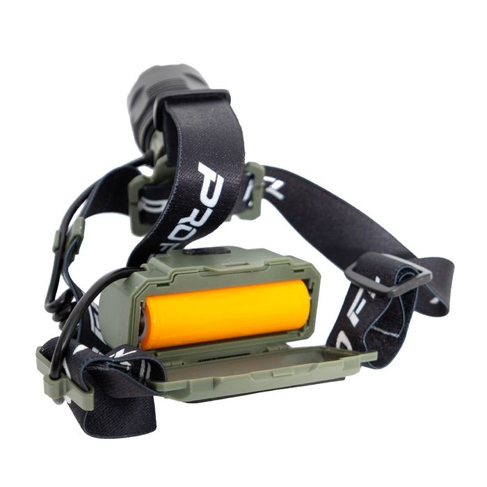 Lanterna Frontala PRO FL cu Lumina Alb / Albastra, 1 Acumulator NEW 20