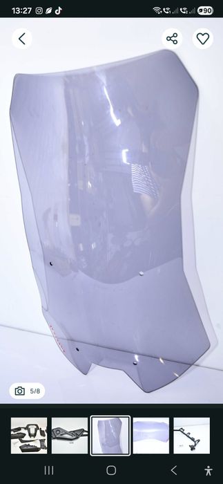 Accesorii:Parbriz inalt FABBRI fumuriu Honda X-ADV x adv XADV 750 2017