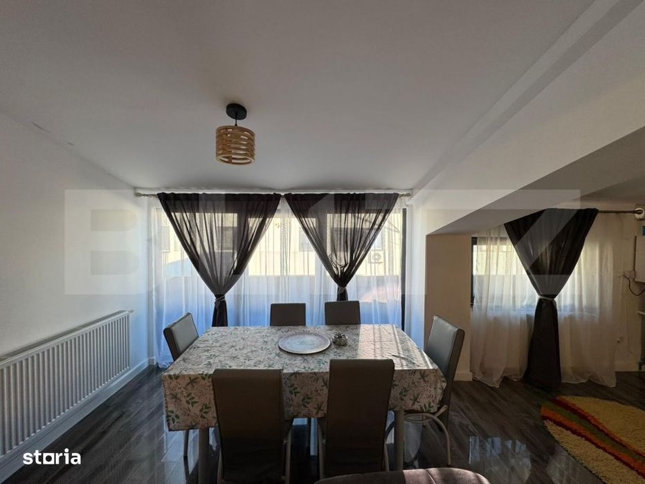 Apartament tip penthouse, 3 camere, 110 mp, 3 locuri de parcare, zona