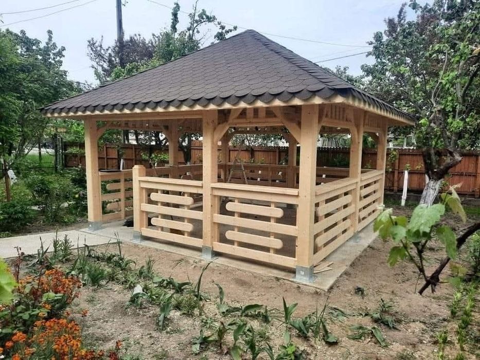 Construim foisoare terass si casute de gradina