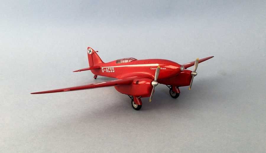 Сборная модель самолета DH.88 Комета (NOVO 1/72). РАРИТЕТ
