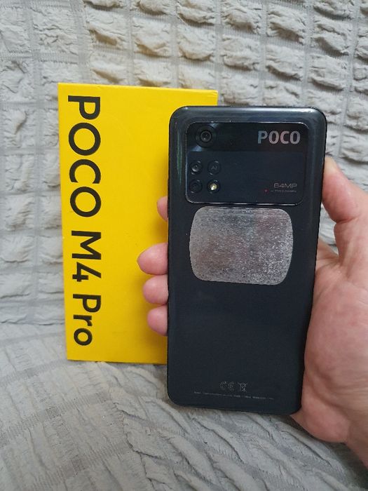 Srochna sotiladi Xiaomi Poco M4 Pro 6+6/128Gb Black Igravoy Orginal