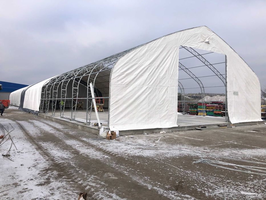 Hala metalica din otel galvanizat ,depozitare marfa