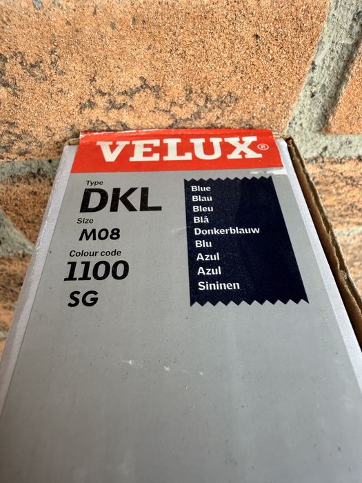 Rulou VELUX DKL M08 1100 bleumarin