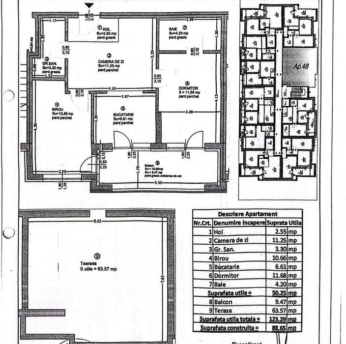 Apartament de vânzare cu 3 camere - complex West Residence
