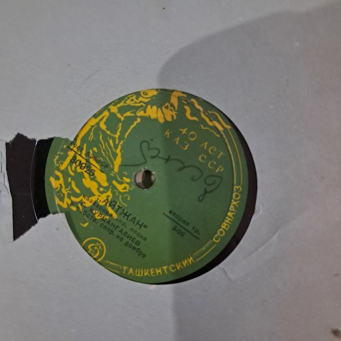 Пластинки казахские