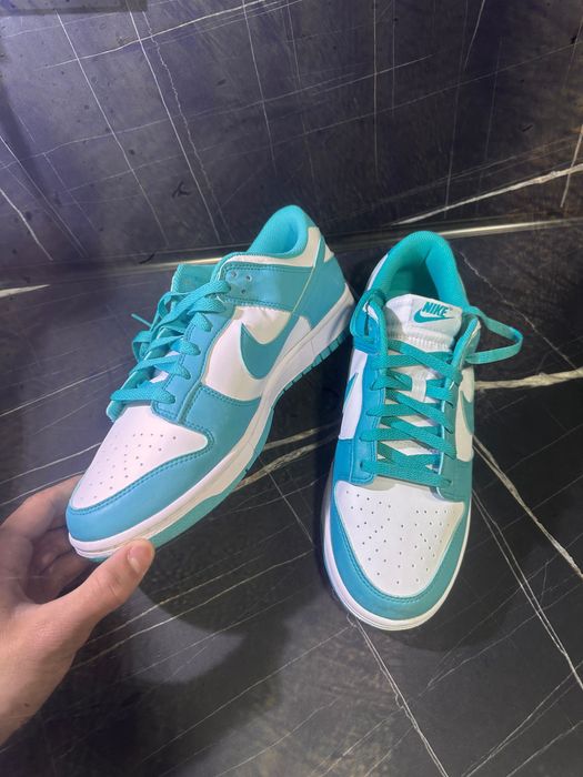 Nike dunk low в син цвят
