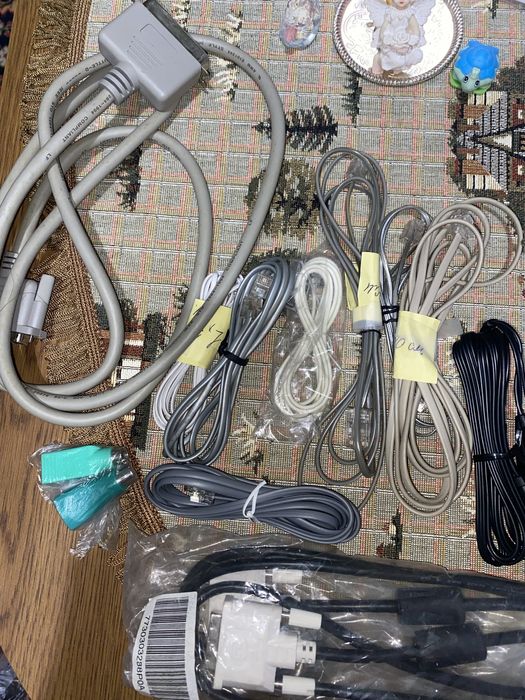 Разные шнуры usb, для компа, принтера и т.д