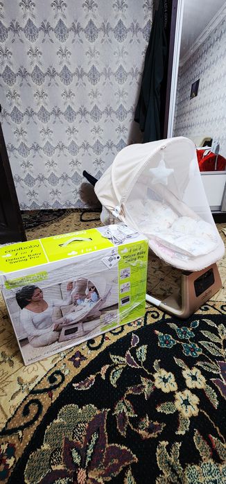 Chaqaloqlar uchin belanchak 15 hil muzikali 5- xil  tebratish  rejimli