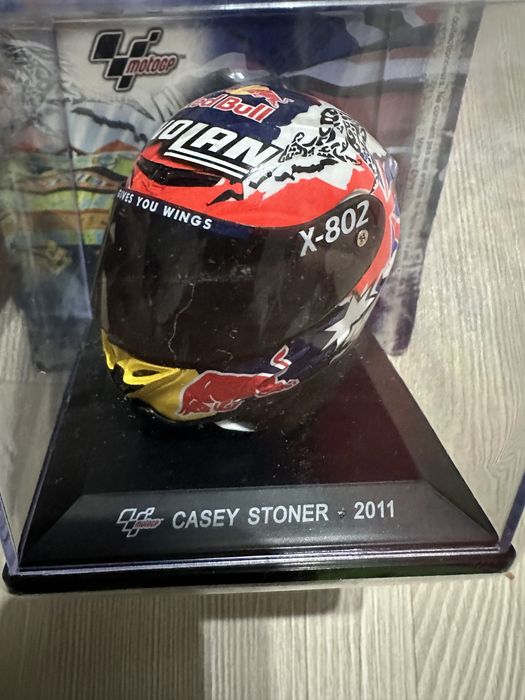 Colectie Casti moto gp miniatura