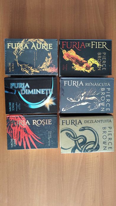 Pierce Brown – seria Furia rosie (Red Rising ), 6 vol, seria completa